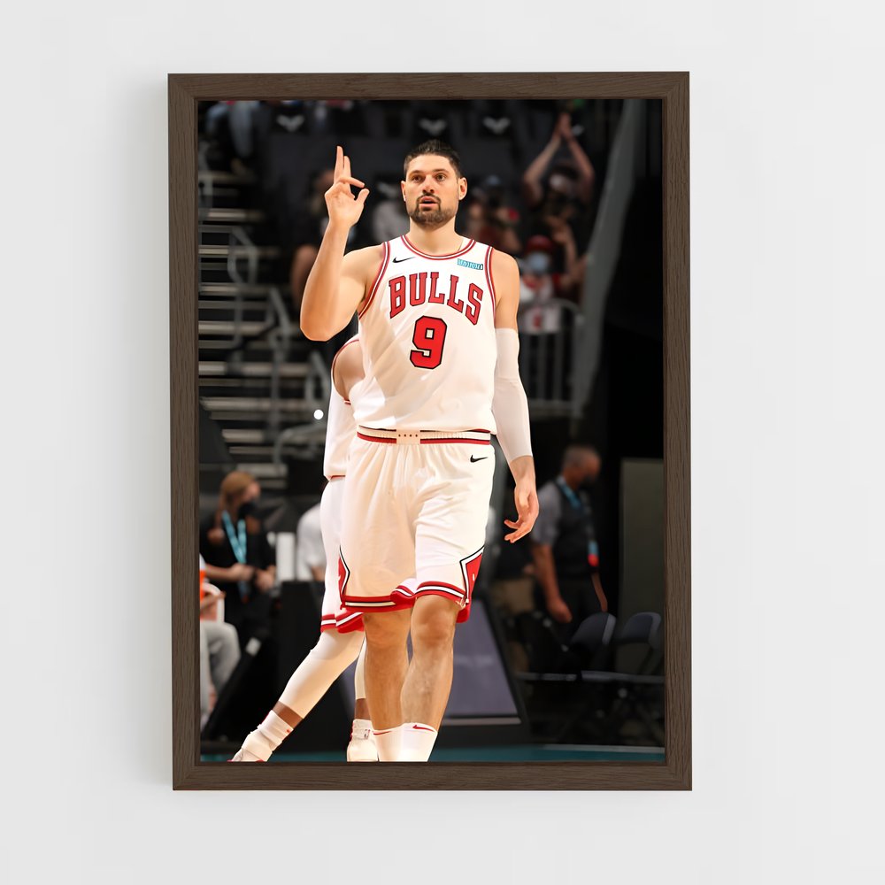 Poster Vucevic en Action – affiche Basketball (vue 5)